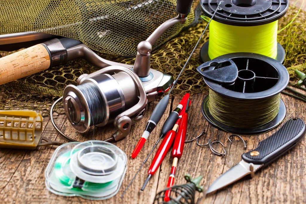 different kinds of fishing gear