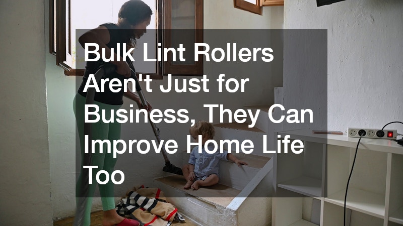 Bulk Lint Rollers Arent Just for Business, They Can Improve Home Life Too